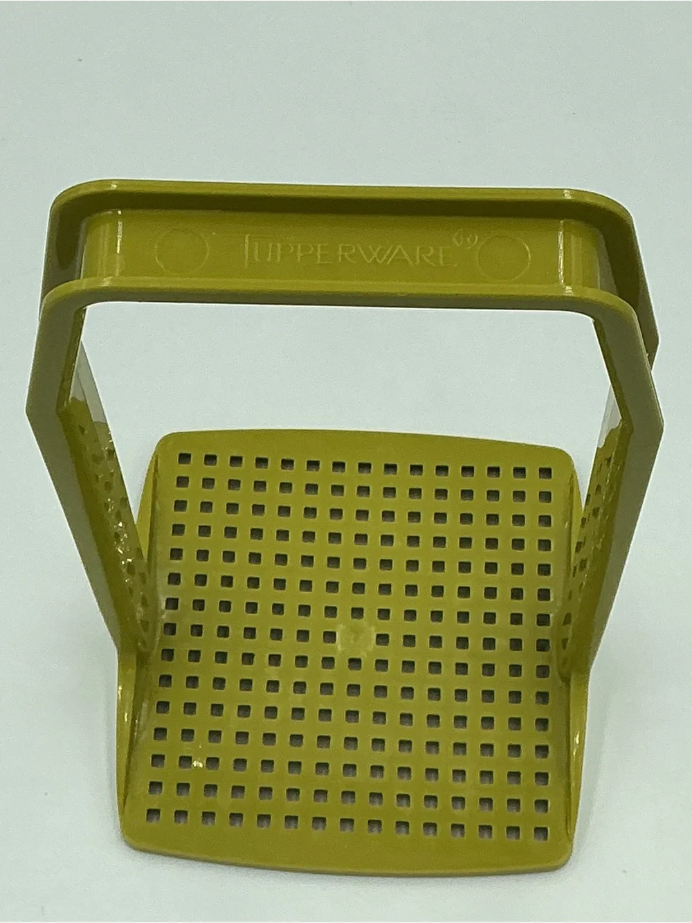 VTG Tupperware Replacement Pickle Keeper Pick A Deli #1561-3 Avocado Green Lift